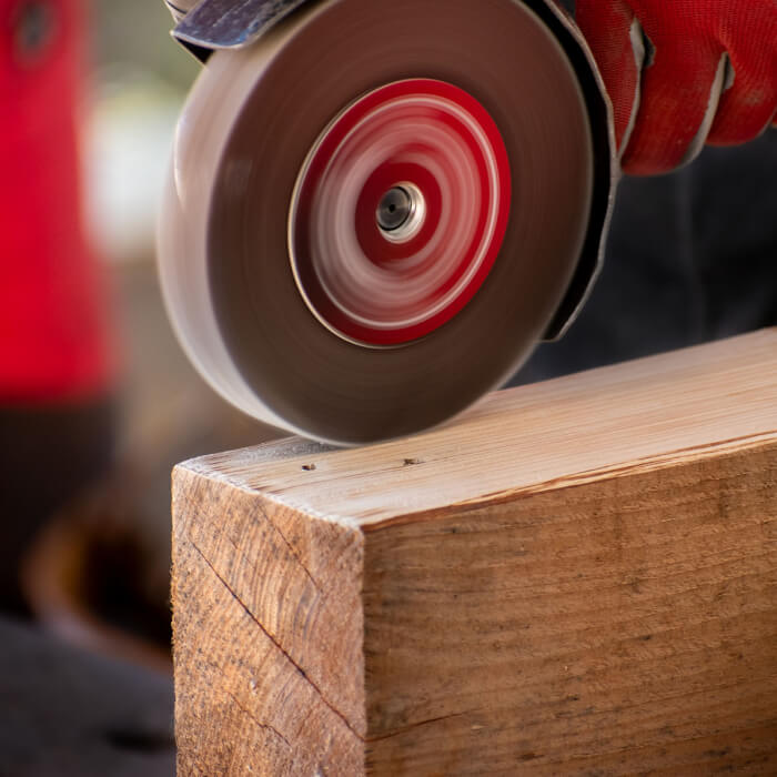 Radiallamellenscheibe HERMAN LS-50 Fan Schleifmittel: Korund