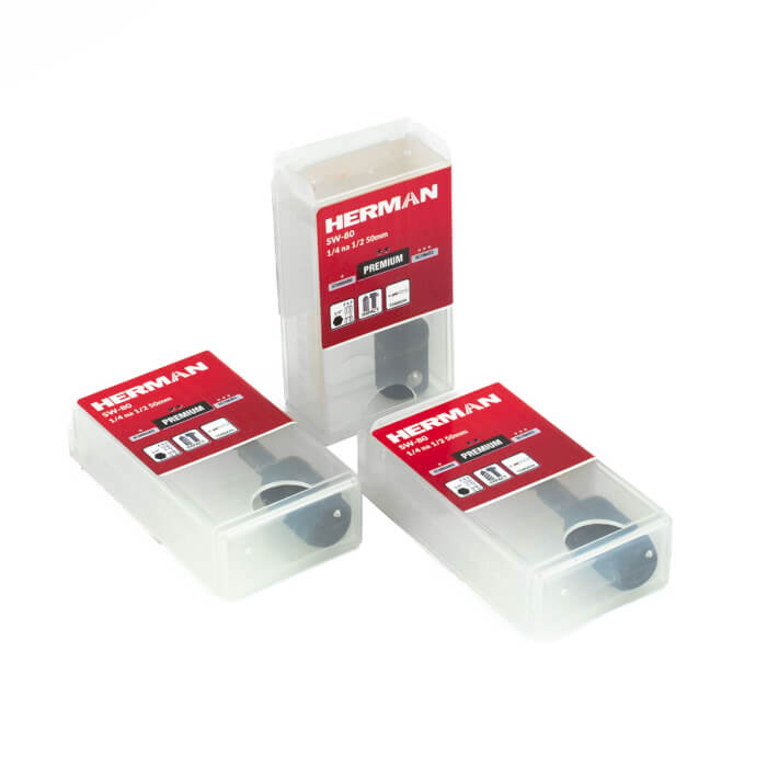 Reduzieradapter Impact HERMAN SW-80 1/4" bis 1/2"