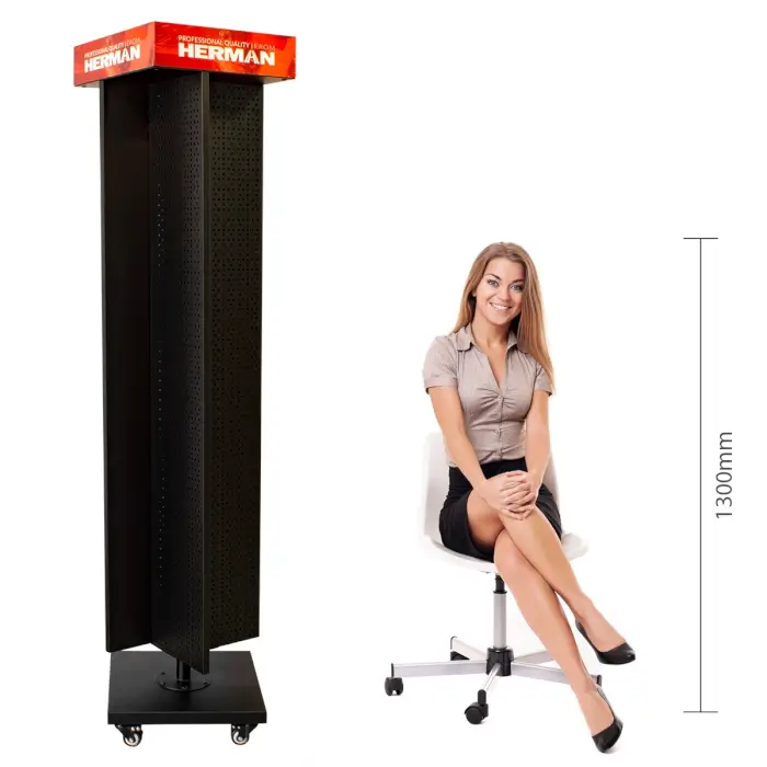 Verkaufsstand drehbar MODUL SS-R / F 570+ Stücke von HERMAN Produkten