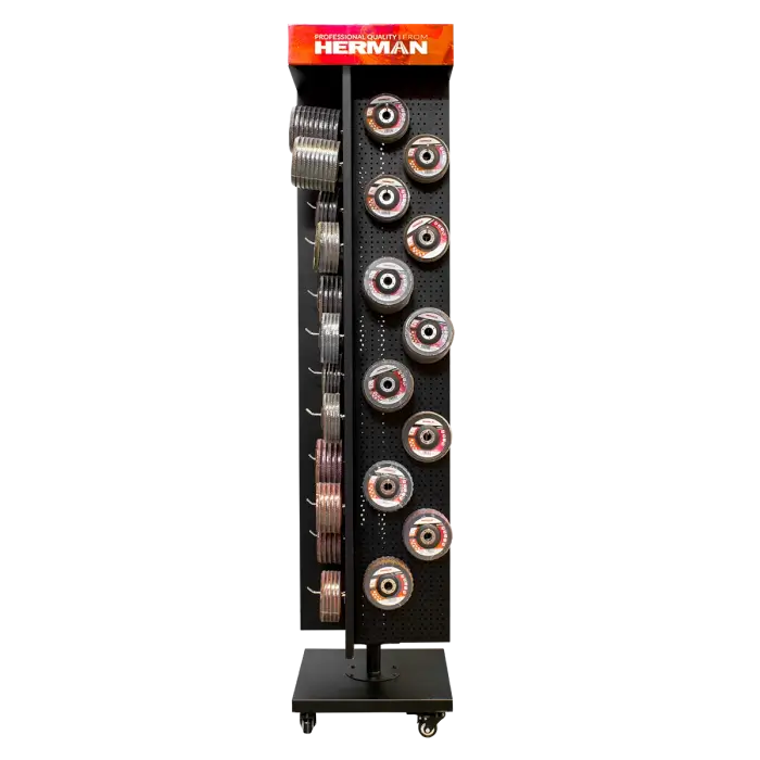 Verkaufsstand drehbar MODUL SS-R / F 570+ Stücke von HERMAN Produkten