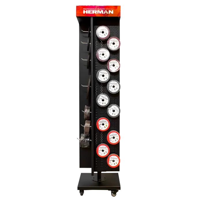 Verkaufsstand drehbar MODUL SS-R / F 570+ Stücke von HERMAN Produkten