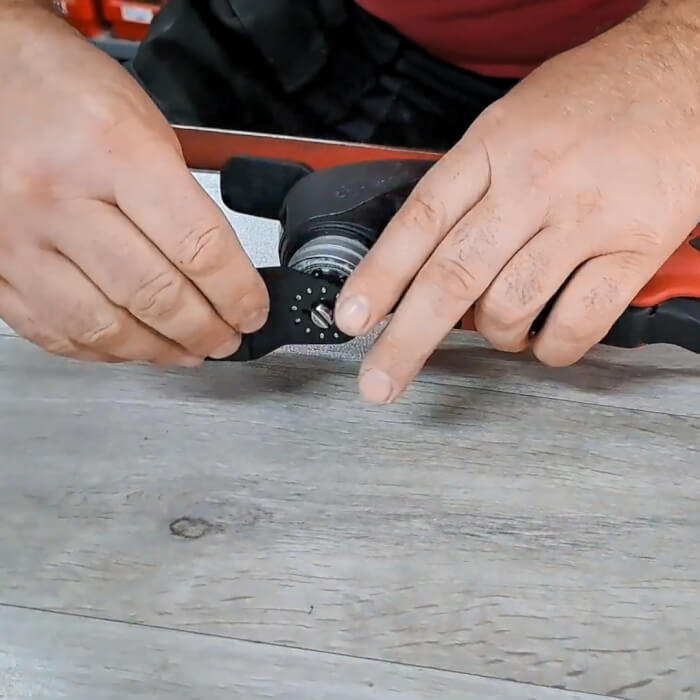 Sägeblatt für Akku-Multi-Cutter HERMAN MW-02 Für breitere Schnitte in Holz