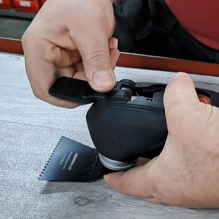 Sägeblatt für Akku-Multi-Cutter HERMAN MW-02 Für breitere Schnitte in Holz