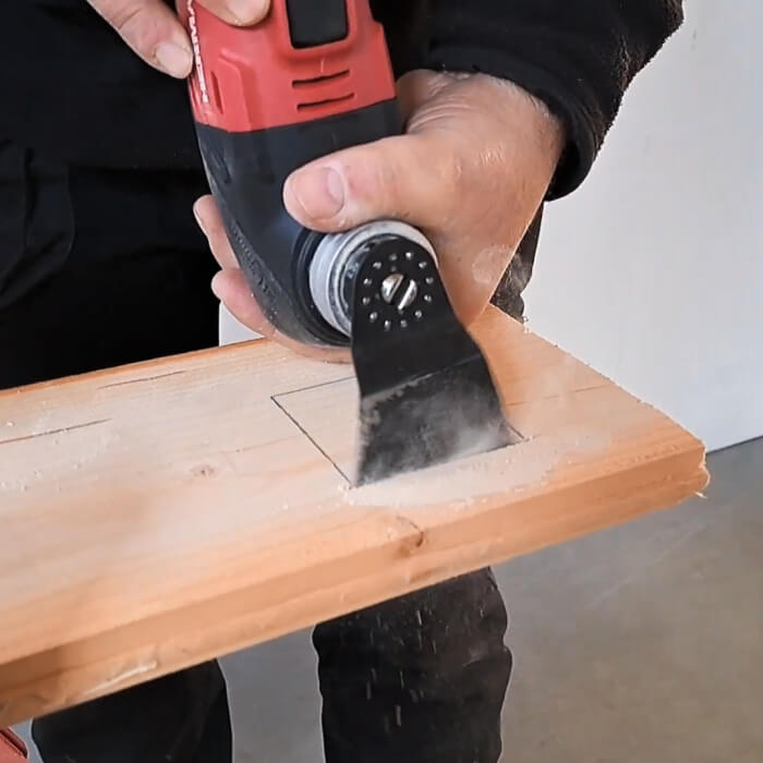 Sägeblatt für Akku-Multi-Cutter HERMAN MW-02 Für breitere Schnitte in Holz