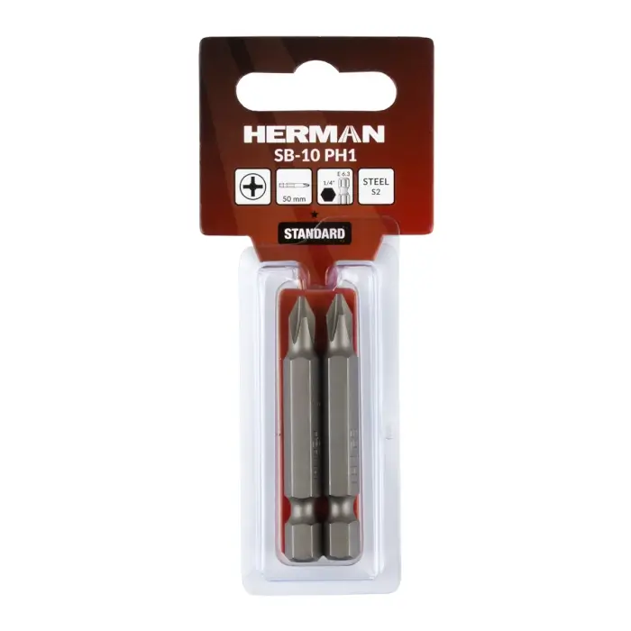 Schrauberbit Classic HERMAN SB-10 PH PH1/50mm