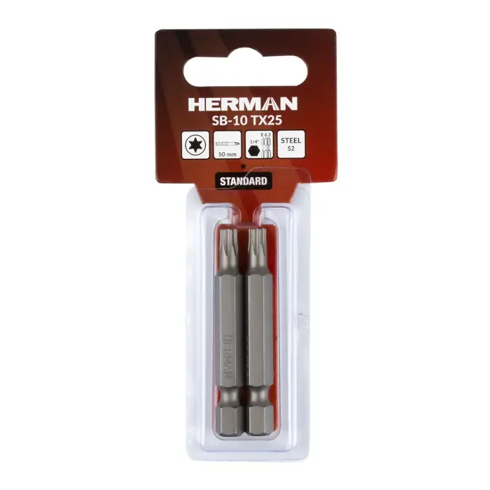 Schrauberbit Classic HERMAN SB-10 TX TX25/50mm