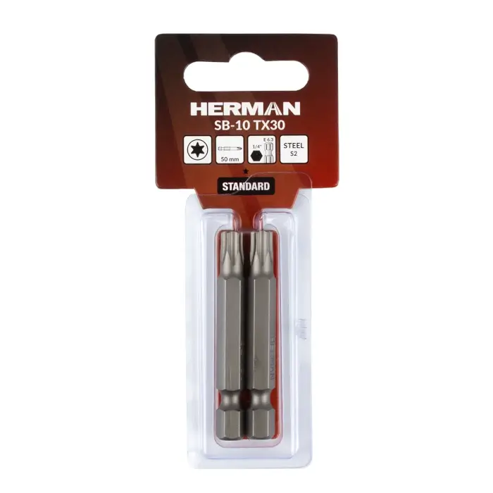Schrauberbit Classic HERMAN SB-10 TX TX30/50mm
