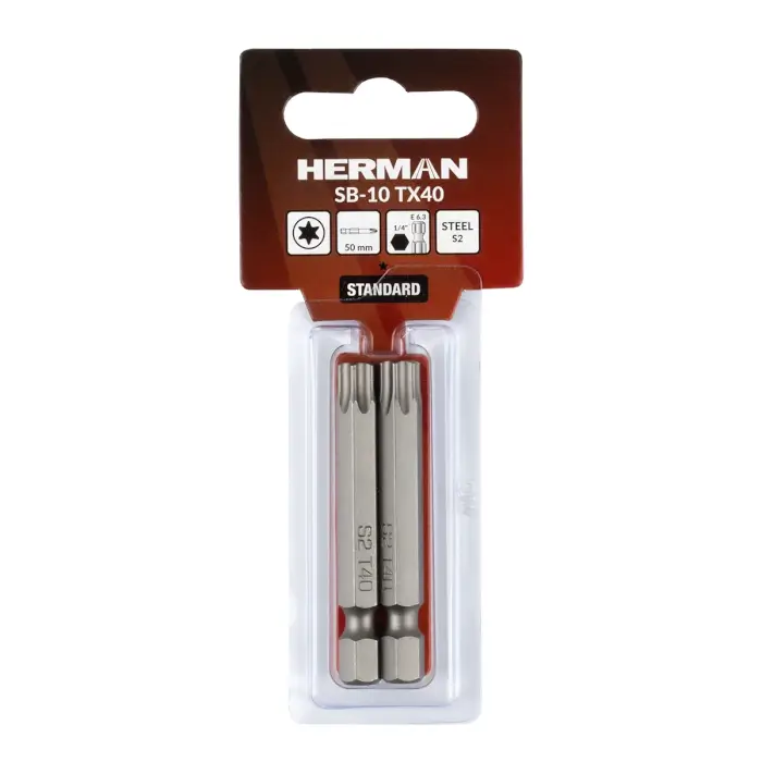 Schrauberbit Classic HERMAN SB-10 TX TX40/50mm
