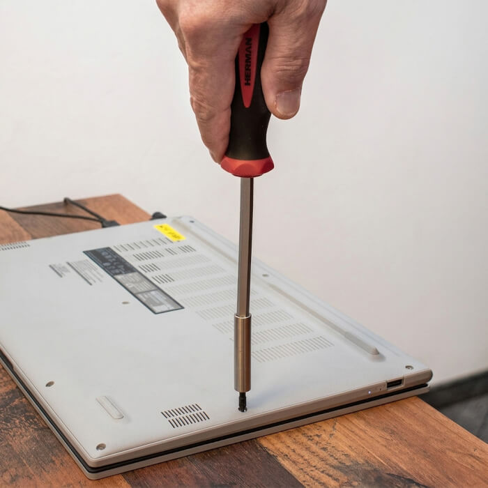 Schraubendreher mit Magnet HERMAN SB-85 TOP-LINE 1/4"x130/240mm