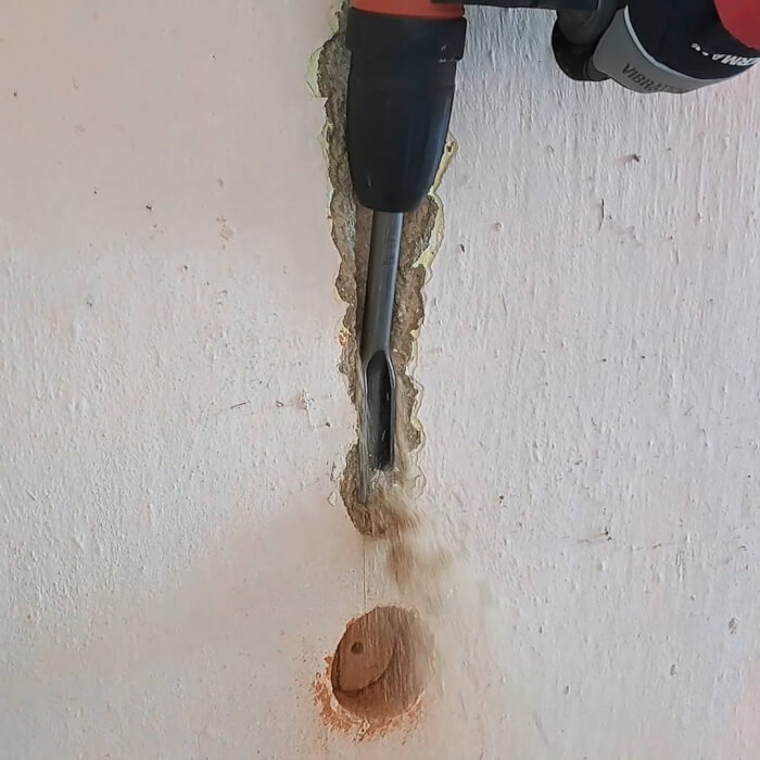 SDS-max Meißel HERMAN MH-30 Hollow Hohl für Nuten in Beton und Mauerwerk