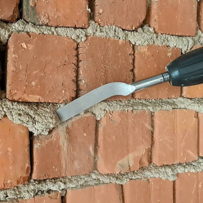 SDS-max Meißel HERMAN MH-35 Jointed Für Fugen und Risse