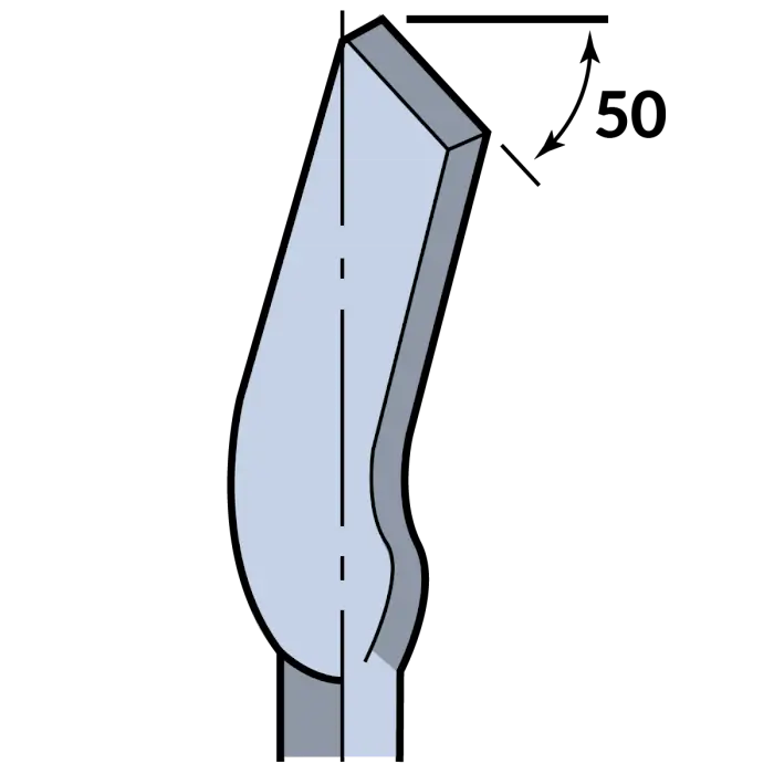 SDS-max Meißel HERMAN MH-35 Jointed Für Fugen und Risse