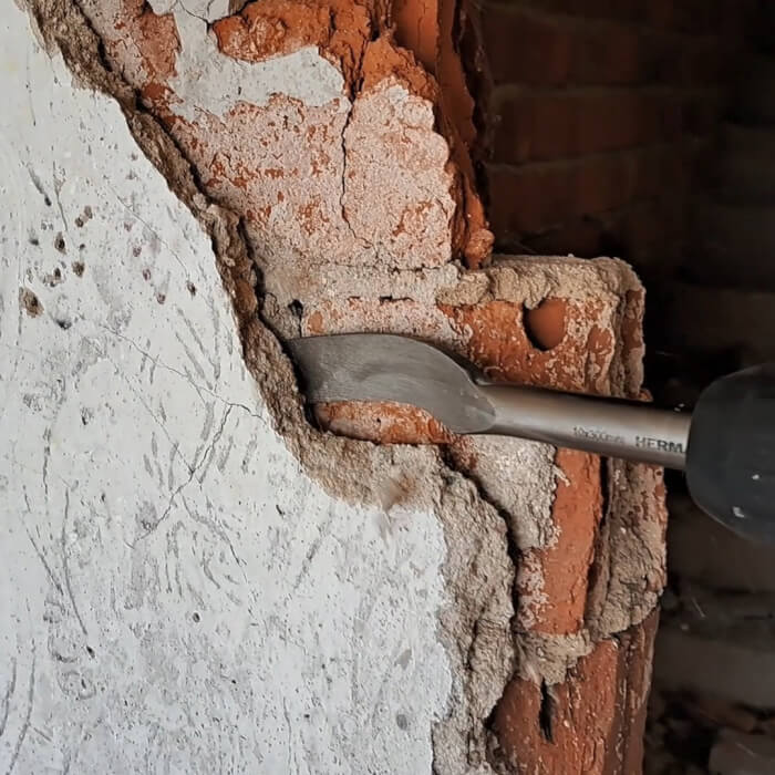 SDS-max Meißel HERMAN MH-35 Jointed Für Fugen und Risse