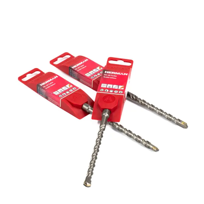SDS-plus-Bohrer HERMAN DC-20 Turbo Für Baustoffe