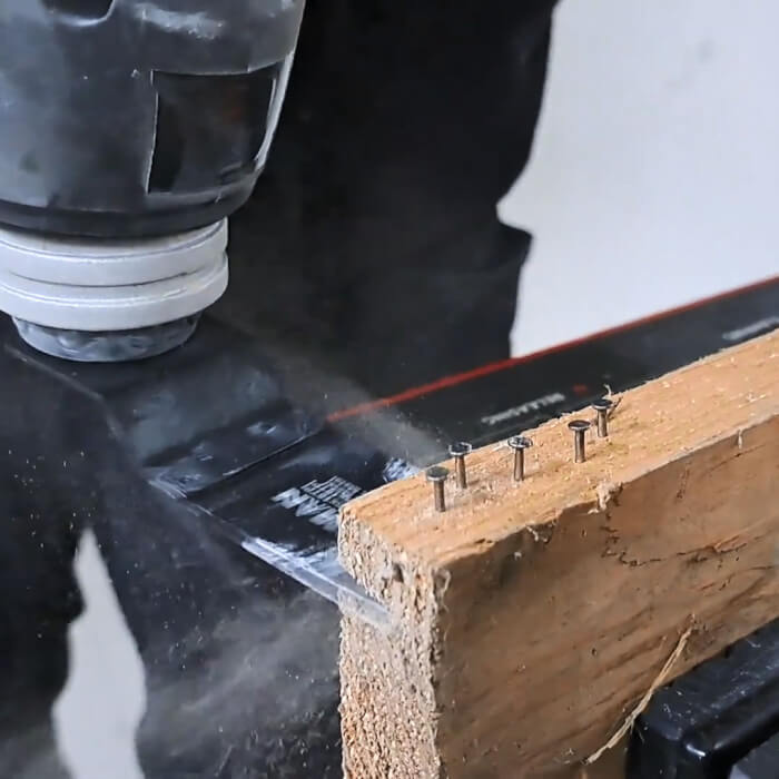 Satz für Akku-Multi-Cutter HERMAN QMW-02 Universelles Set