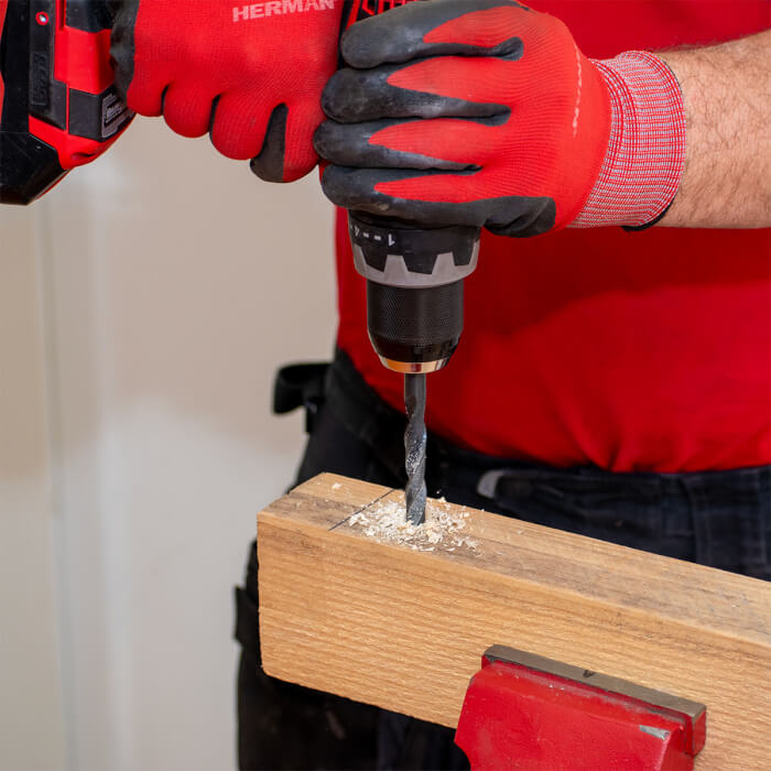 Satz Metall-Bohrer DIN 338 HERMAN QDM-11 HSS-R 19 Bohrer im Satz