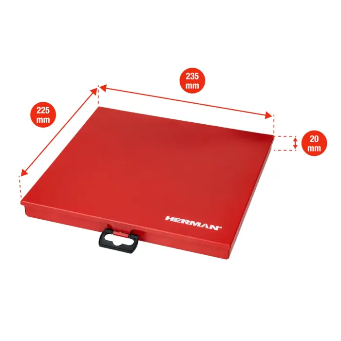 Satz Metall-Bohrer DIN 338 HERMAN QDM-23 HSS-G 130 Bohrer in Kassette