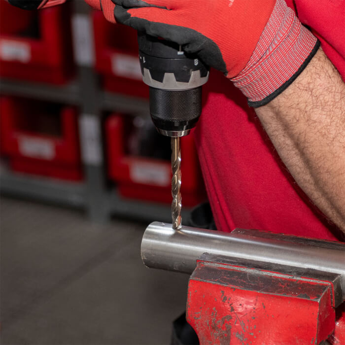 Satz Metall-Bohrer DIN 338 HERMAN QDM-49 HSS-E Co 5% 6 Bohrer im Satz