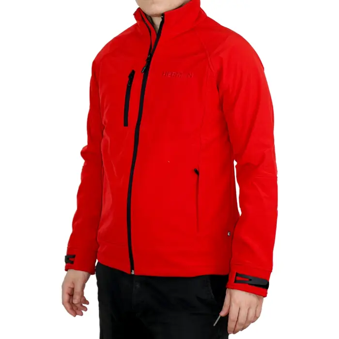 Soft Shell Jacke HERMAN CHITRA, rot L