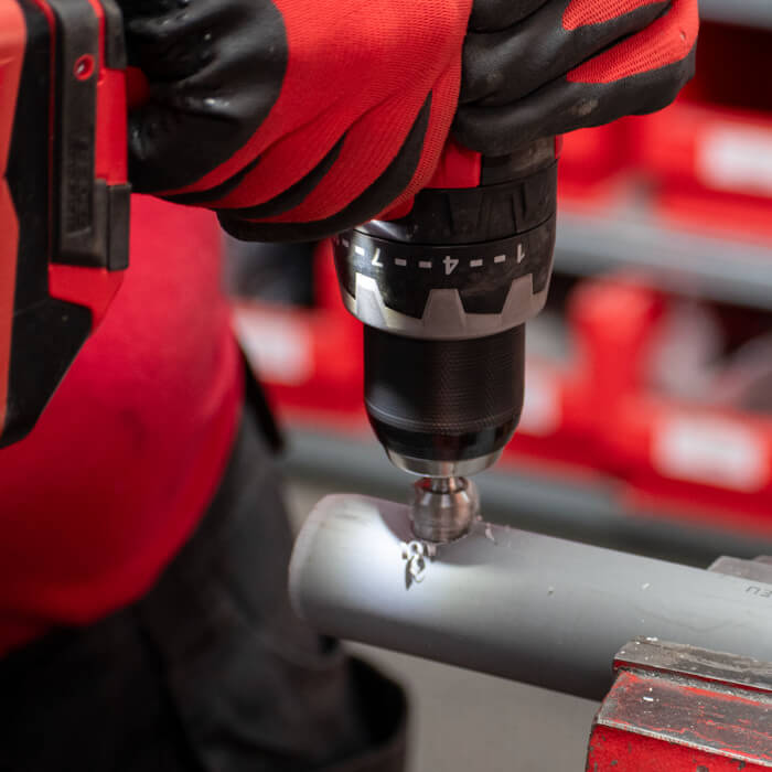 Gestufte Bohrer Satz HERMAN QDM-60 HSS 3 Bohrer im Satz