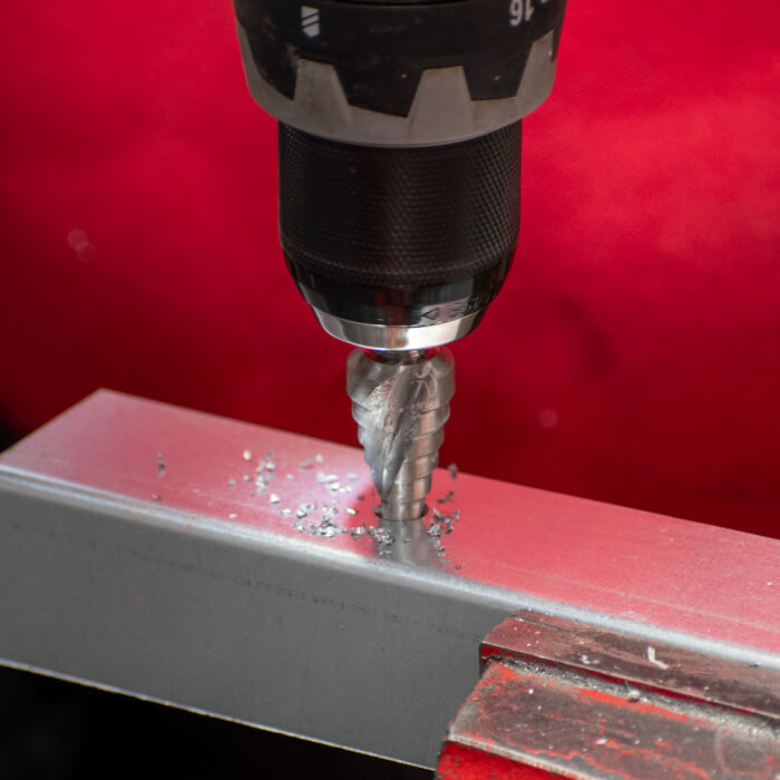 Gestufte Bohrer Satz HERMAN QDM-60 HSS 3 Bohrer im Satz