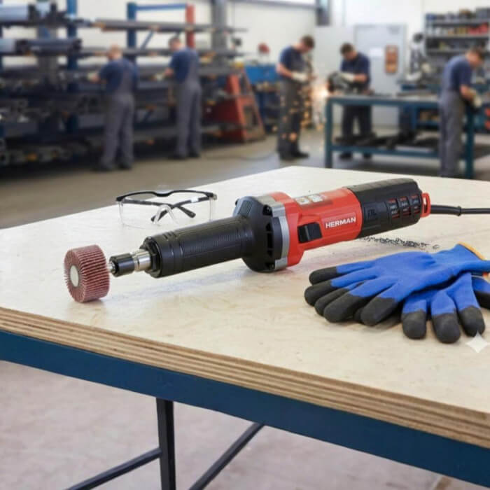 Geradschleifer HERMAN GX-10R BL 1380 W | Garantie: 3 Jahren