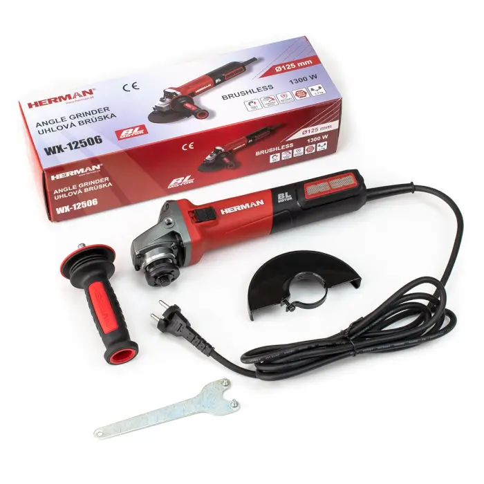 Winkelschleifer HERMAN WX-12506 BL | 125 mm 1300 W | Garantie: 3 Jahren
