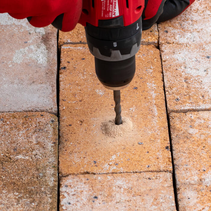 Universalbohrer HERMAN DC-62 W-Craft Für Ziegel, Mauerwerk und Ähnliches