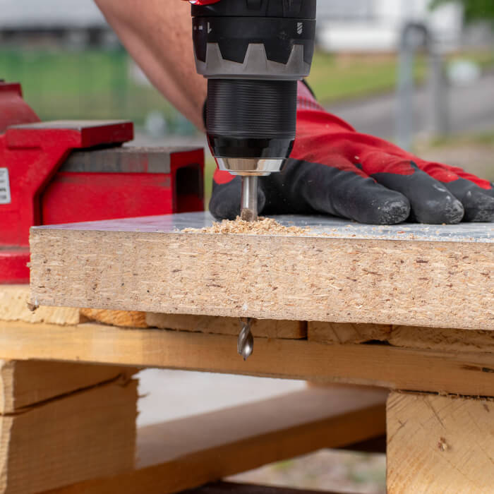 Holzbohrer Satz HERMAN QDW-11 7 Bohrer im Satz