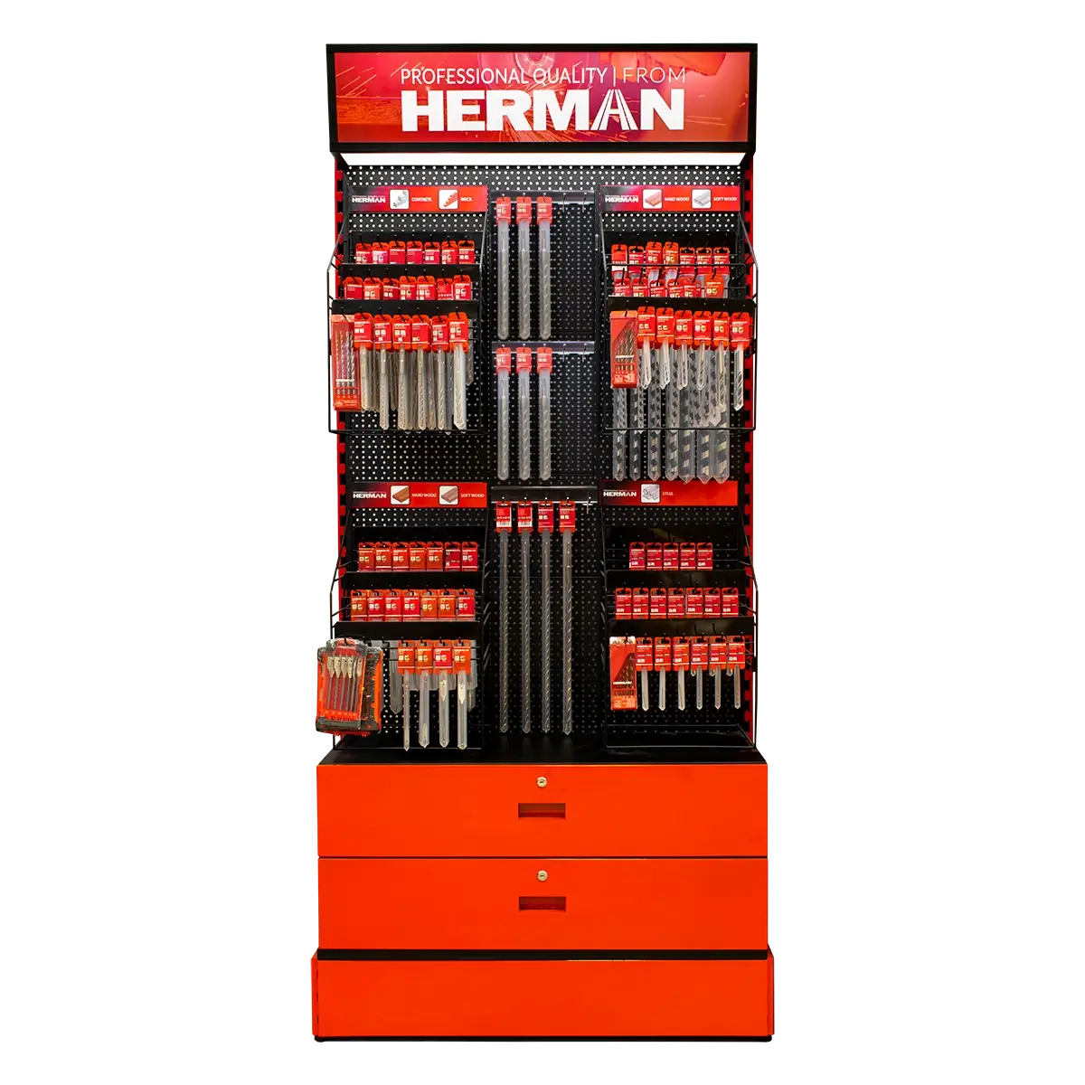 Verkaufsstand Panel MODUL SS P / A 400+ Stück HERMAN Produkte 97800201